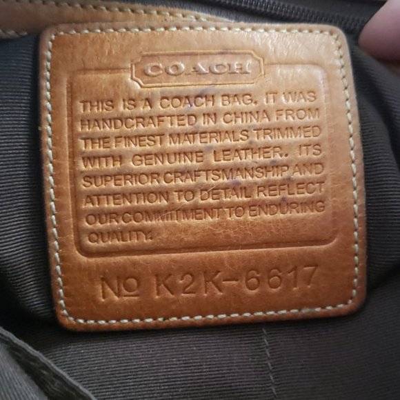 Authentic Coach Satchel - Picture 4 of 6